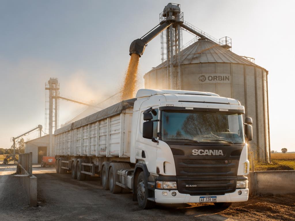 Transporte de cereales
